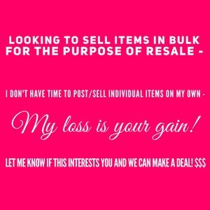 BULK clothing for your resale purposes!